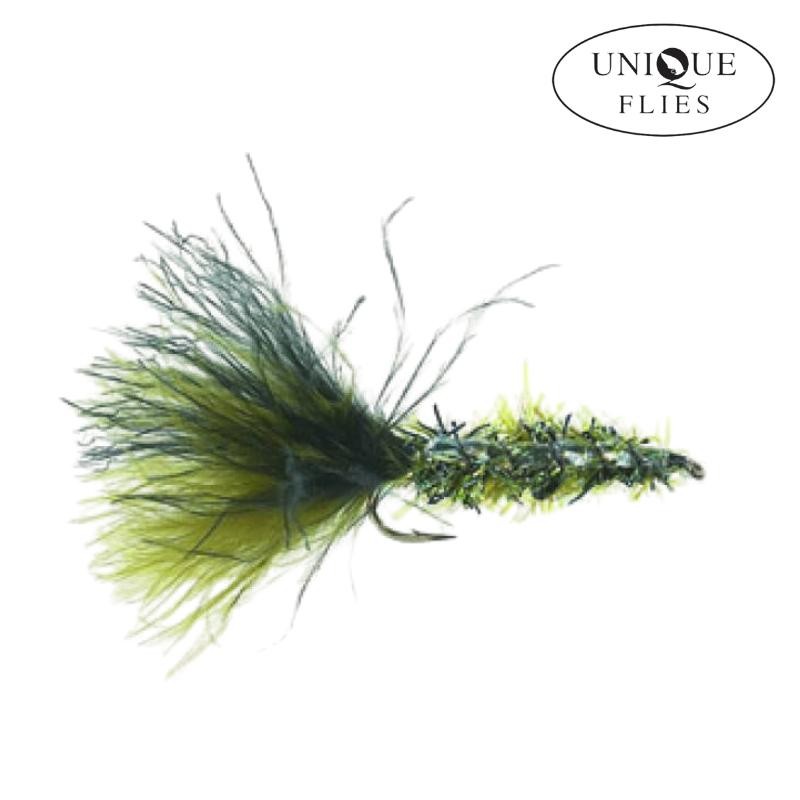 Børsteormen Peacoc - Unique Flies