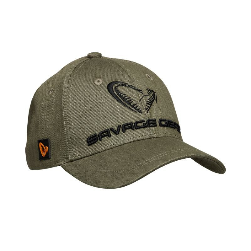 Savage Gear Catch Cap Onesize i Oliven Grøn