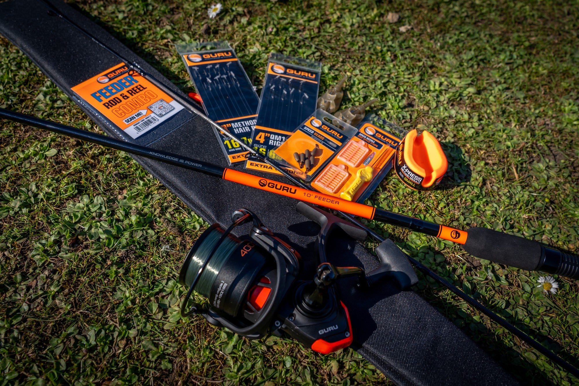 Guru 10' Feeder Rod & Reel Combo - komplet medesæt