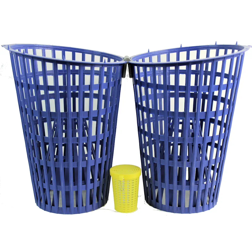 Krebse Ruse Blå Plastik M/ Feeder kurv SFG