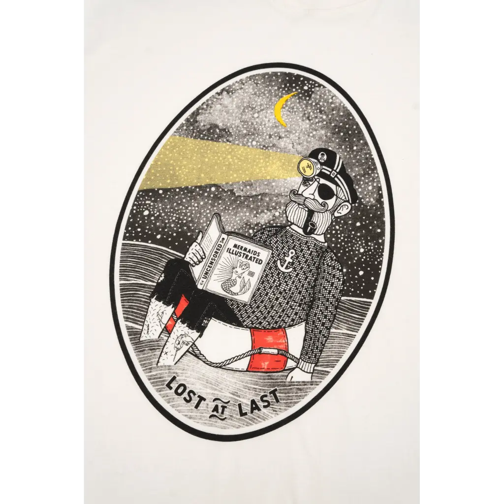 Lost at Last T-shirt Star White LAKOR