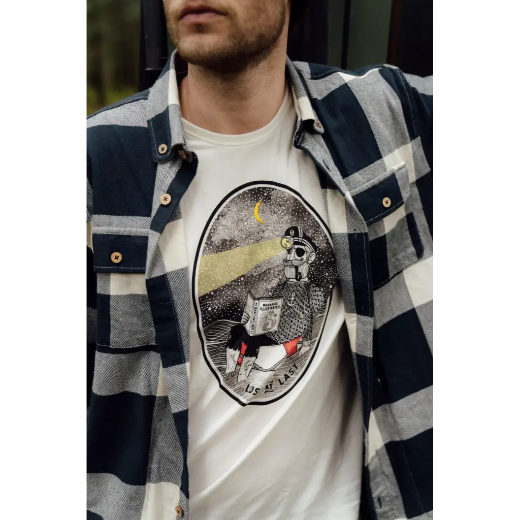 Lost at Last T-shirt Star White LAKOR