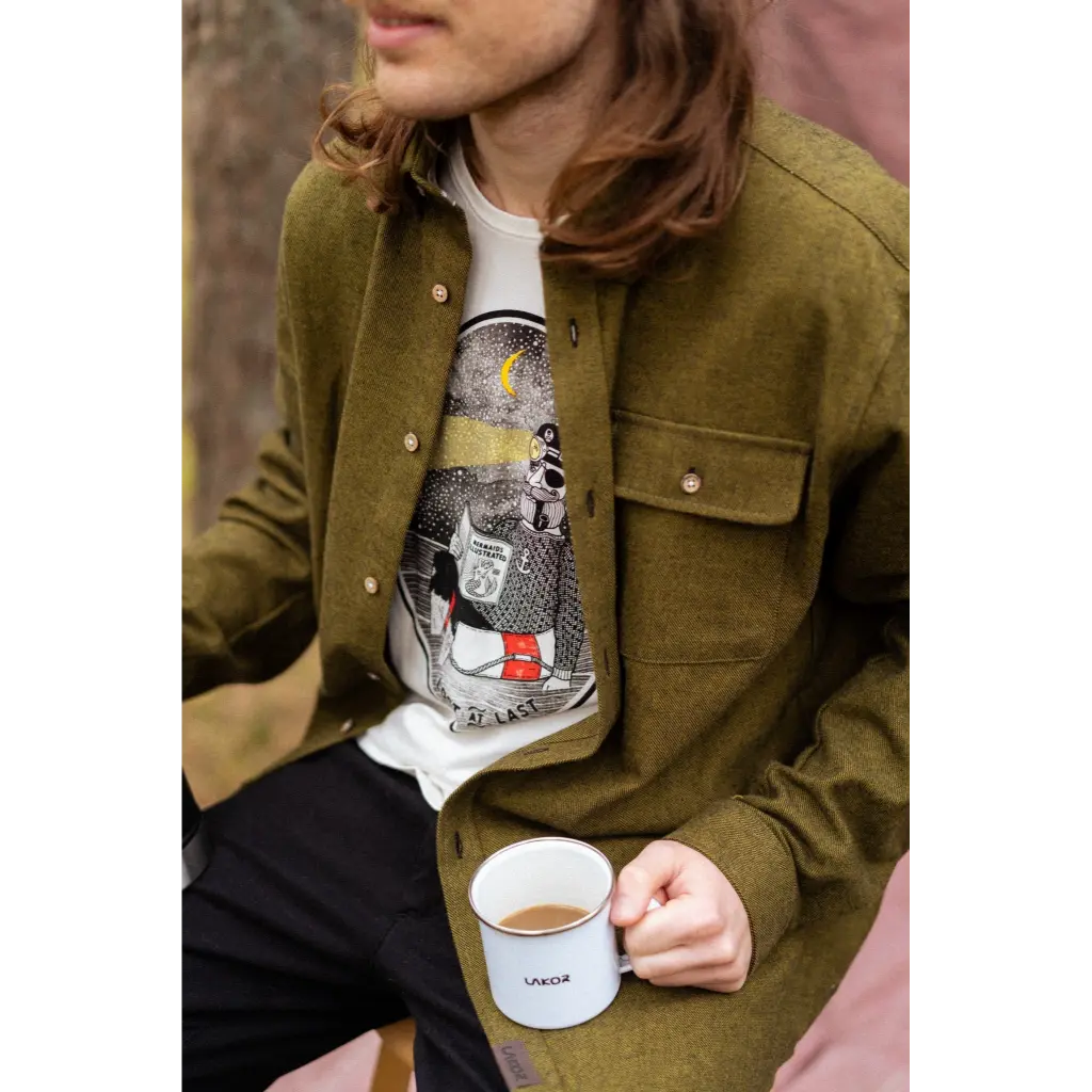 Lost at Last T-shirt Star White LAKOR