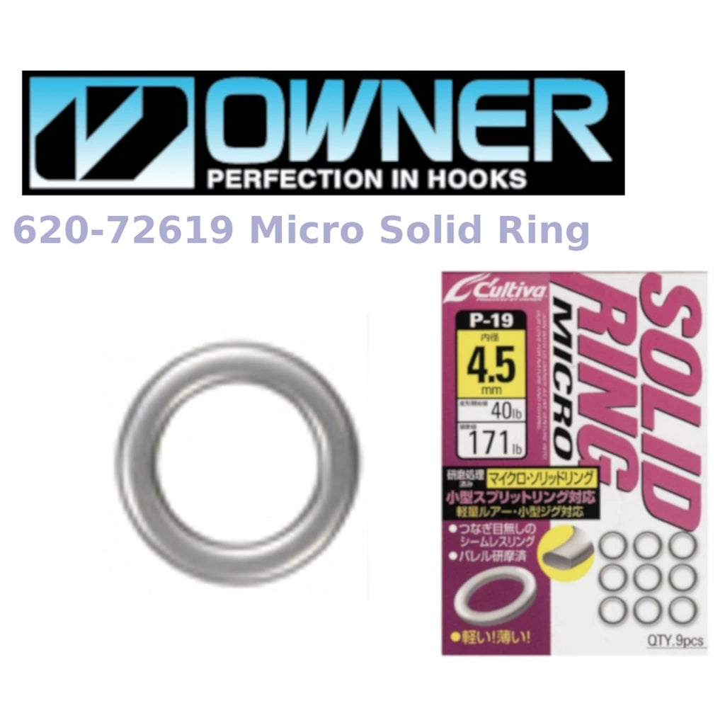 Owner Micro Solid Ring - Svejsede ringe til gennemløber