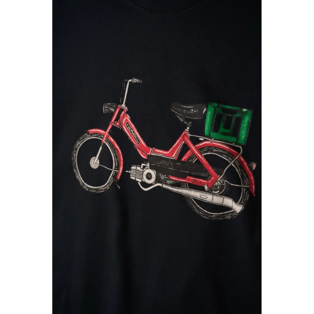 Red Maxi T-shirt Moonless Night LAKOR