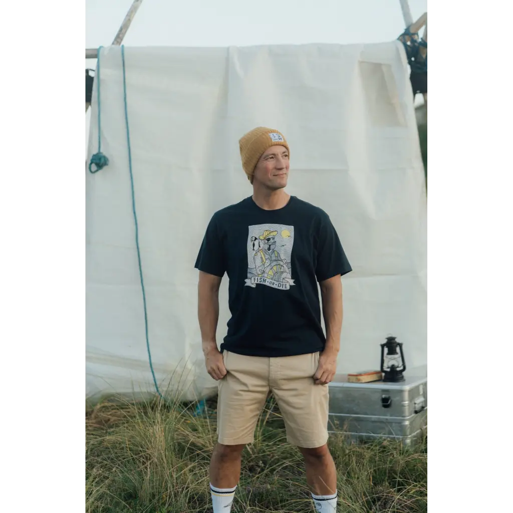 Seaparrot and Shipster T-shirt Blueberry LAKOR