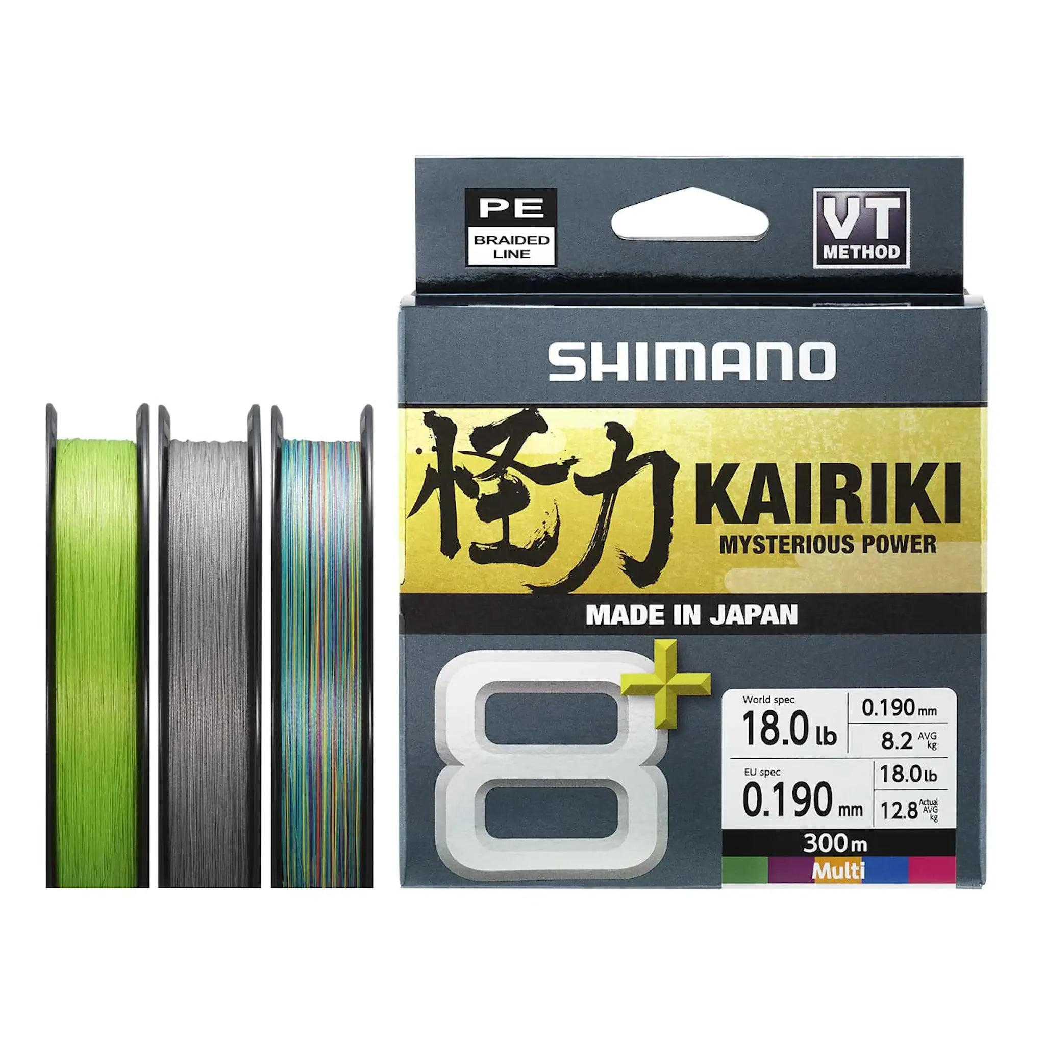 Shimano Kairiki 8+ Fletline - påspoling pr. meter