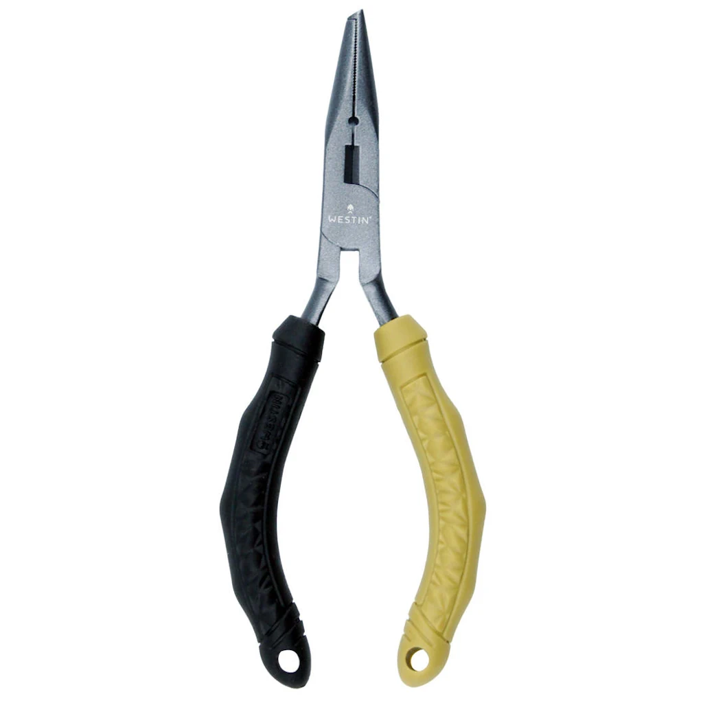 Westin Micro Splitring Pliers Carbon Steel S 10Cm Black Sand - Springringstang