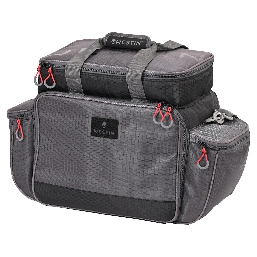Westin W4 Master Lure Bag incl. 5 Boxes - Titanium Black