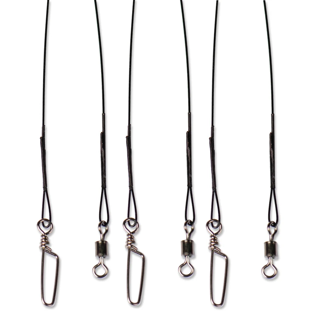 Mustad 7 strand Wire Leader 30cm geddeforfang