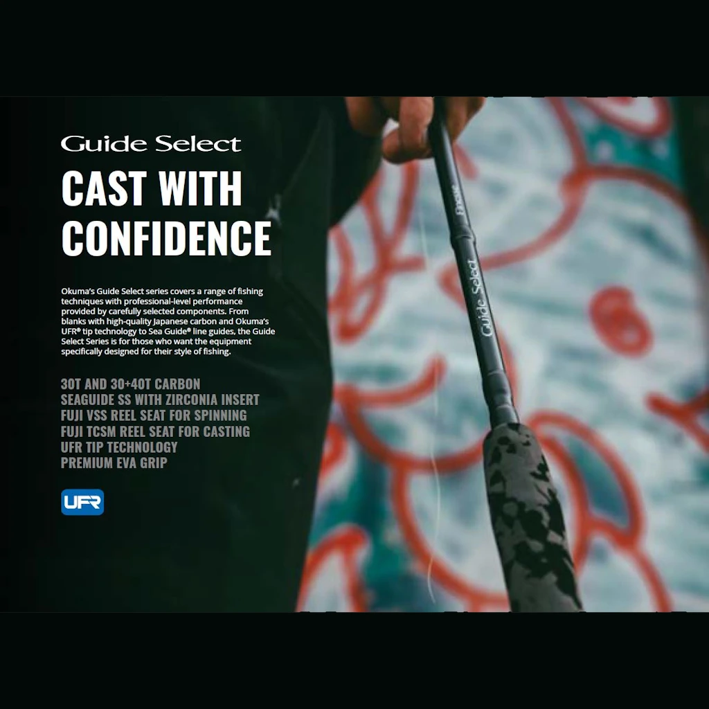 Fiskesæt til kystfiskeri eller Gedde Okuma