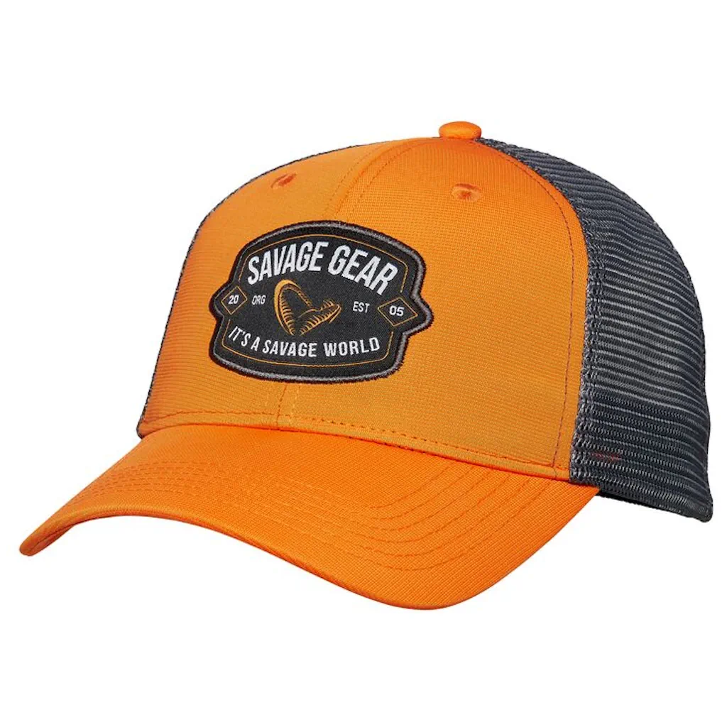 Savage gear Badge Trucker Cap Orange