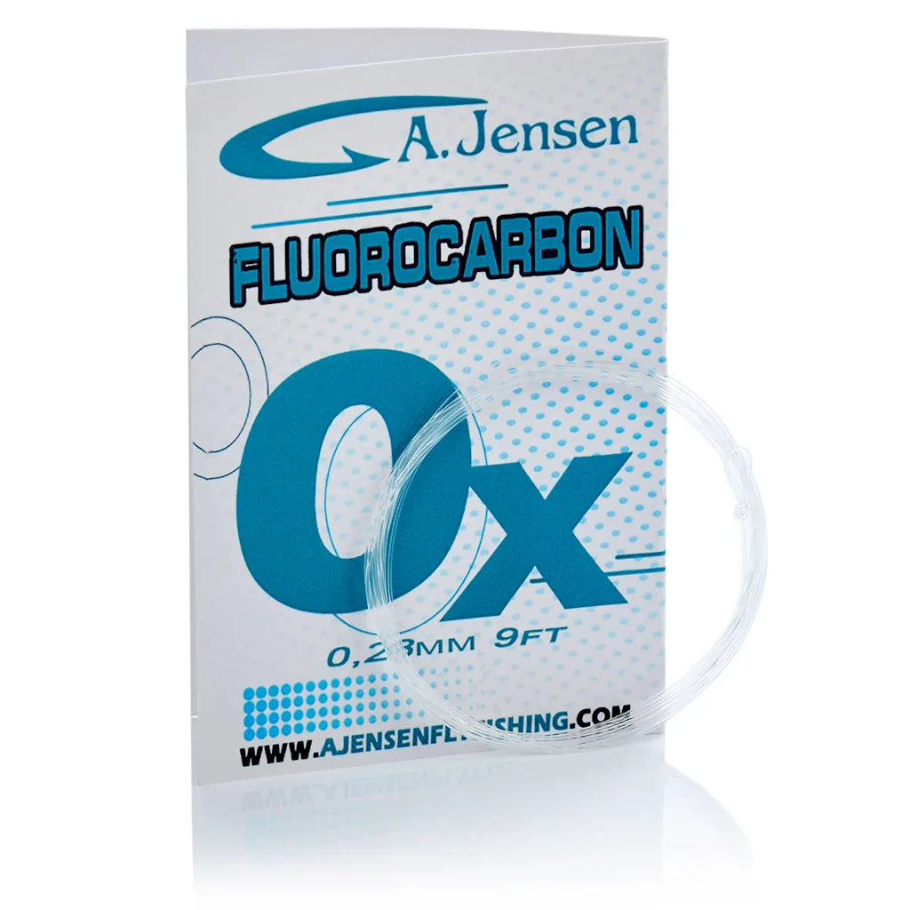 Tapered Fluo Carbon forfang 9 fod