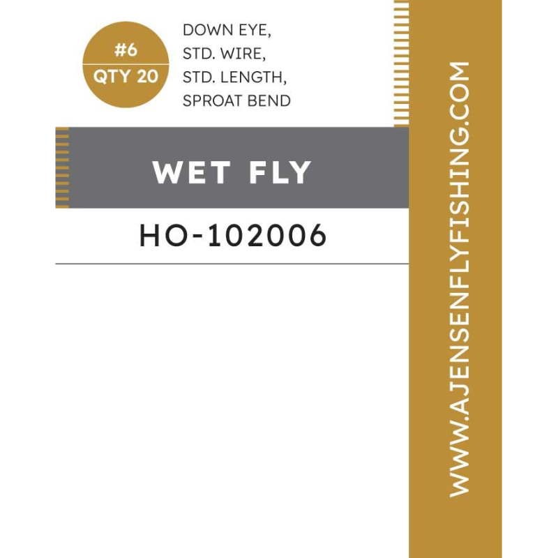 A. Jensen Wet Fly Fluekroge