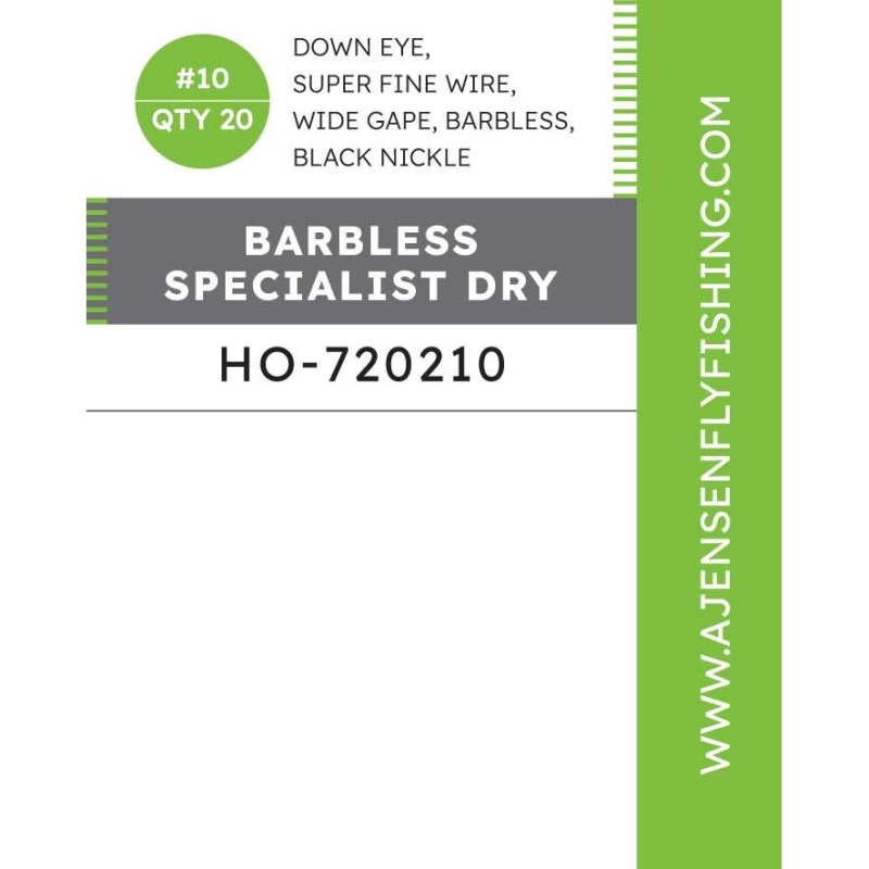 Barbless Specialist Dry