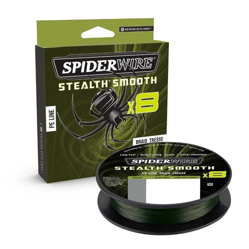 SpiderWire Stealth Smooth 8 Mist Green 1 meter - påspoling
