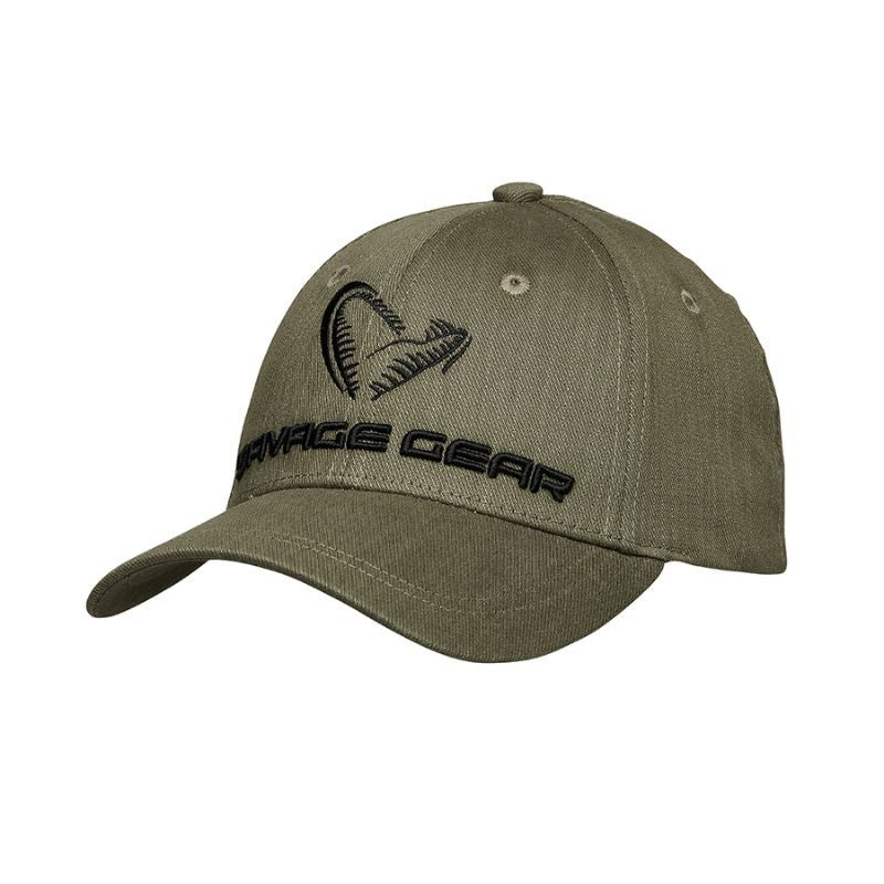 Savage Gear Catch Cap Onesize i Oliven Grøn
