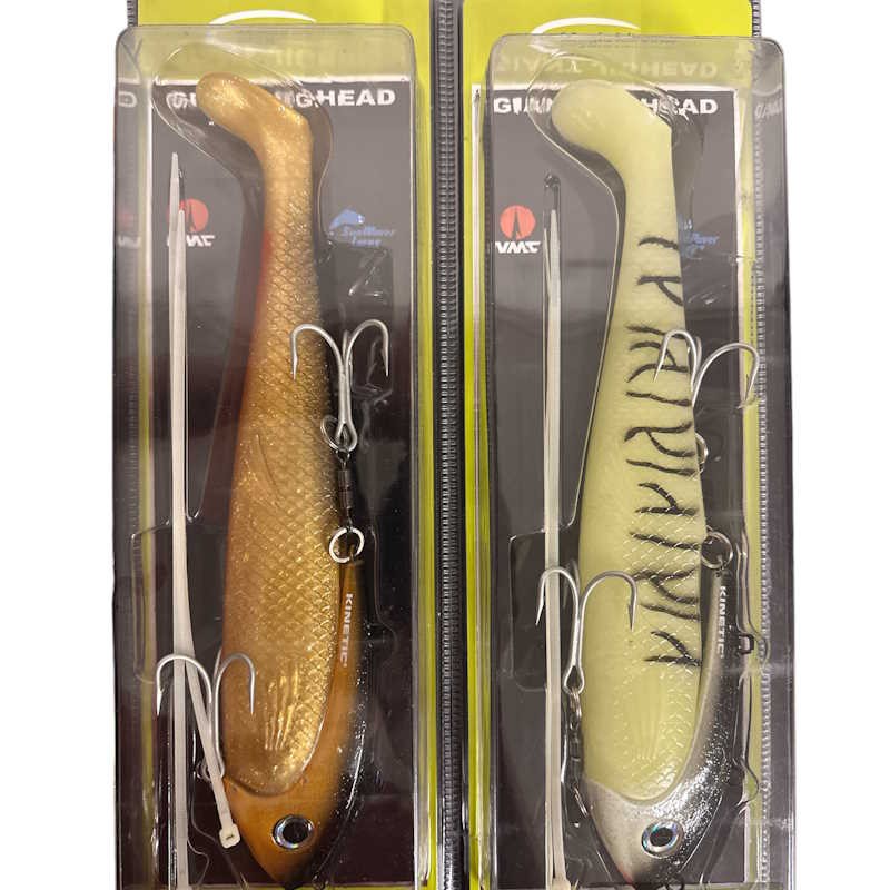 Magic Minnow Giant Jighead Shad til HelleFlynder 450g