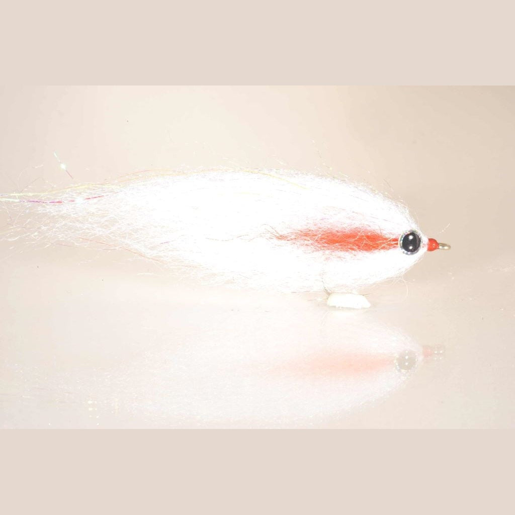 Bait King Geddefluer - Red And White