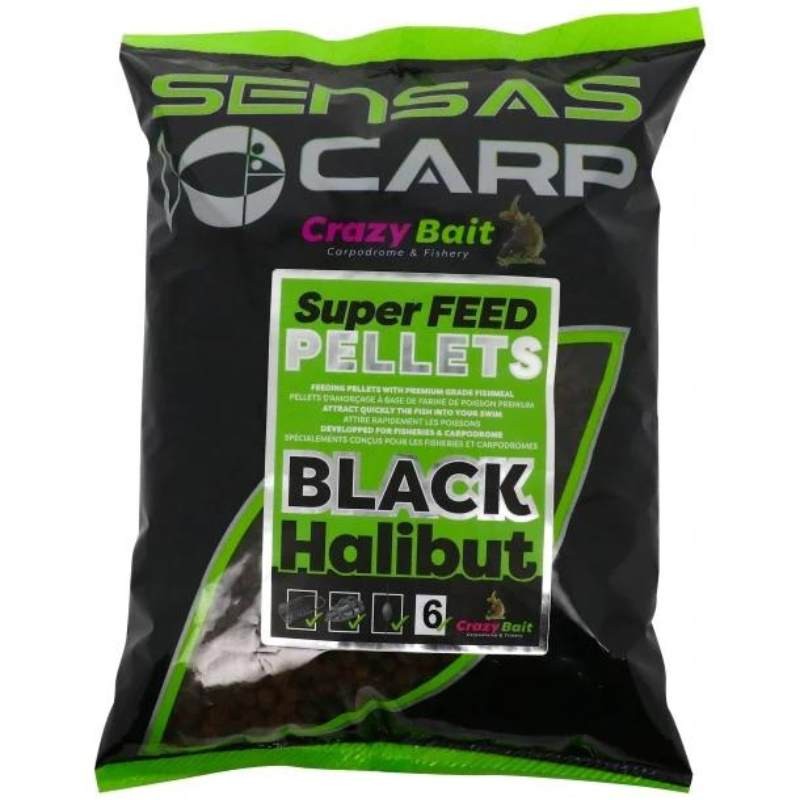 Sensas Super Feed Pellets Halibut 4mm