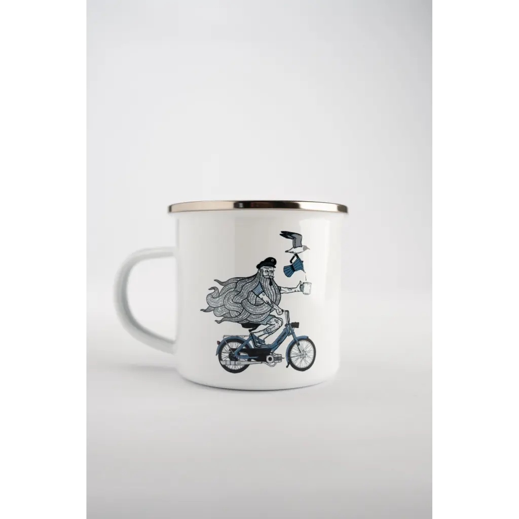 Coffee On The Go Emaljekrus LAKOR