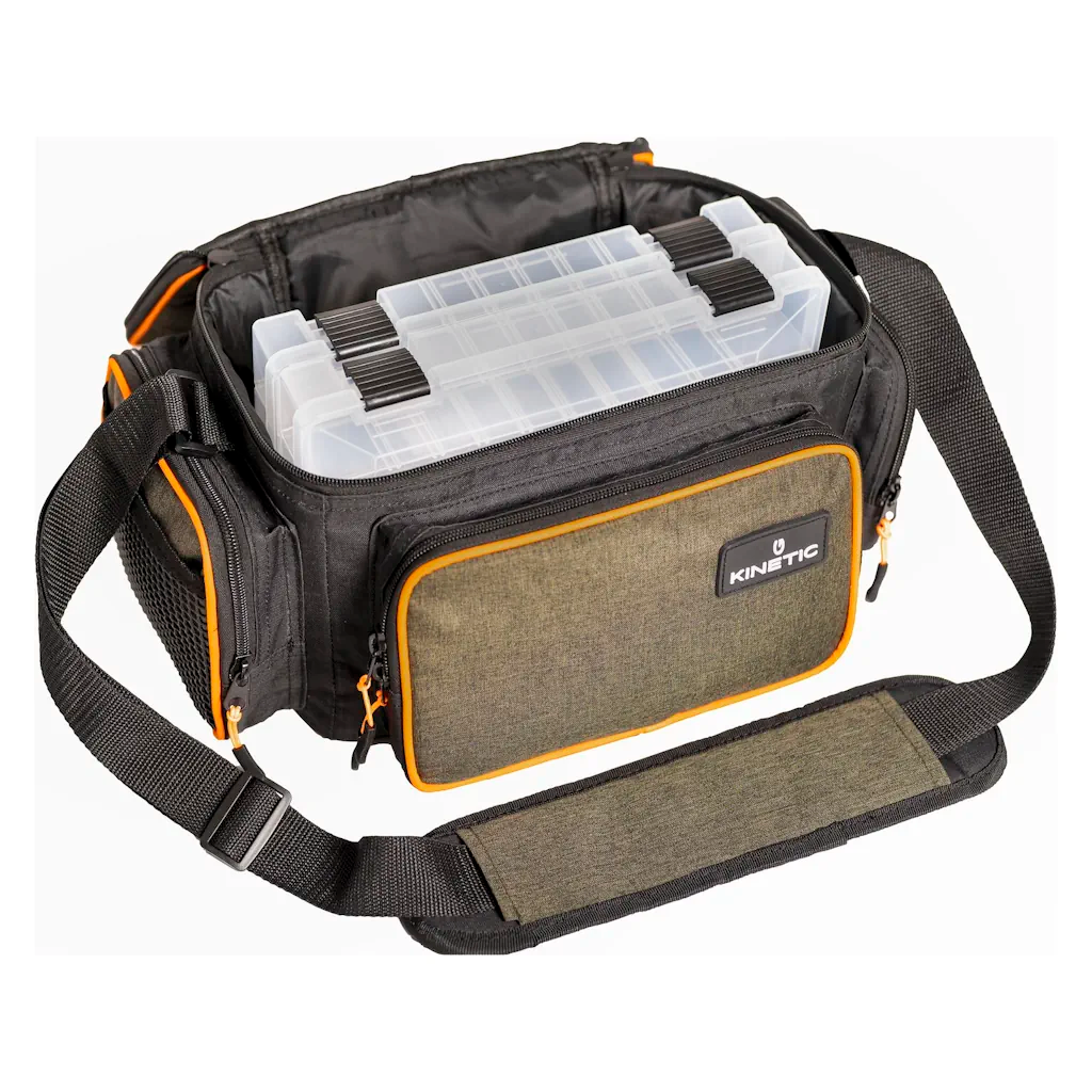 Fisketaske Kinetic Lures Bag 2 Box System M