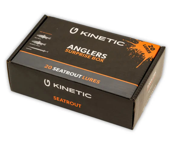 Kinetic Seatrout Anglers Surprise Box 20 stk blandede kystblink