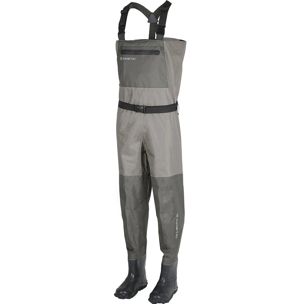 Åndbare Waders Kinetic X4 Bootfoot - med fast støvle