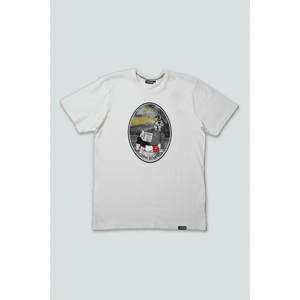 Lost at Last T-shirt Star White LAKOR