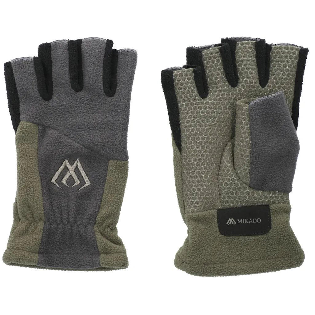 Fingerløse Fleece Handsker til fisketuren - Mikado