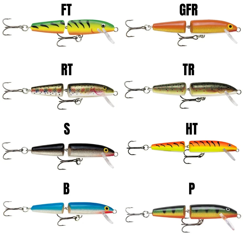 Rapala Jointed Floating Wobler 7cm og 9 cm