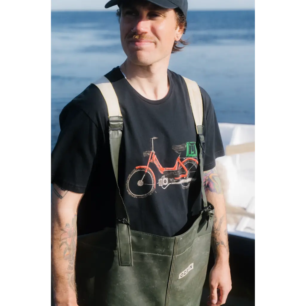 Red Maxi T-shirt Moonless Night LAKOR