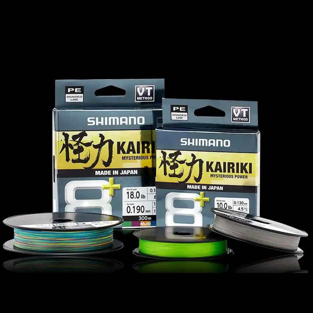 Shimano Kairiki 8+ fletline 150m