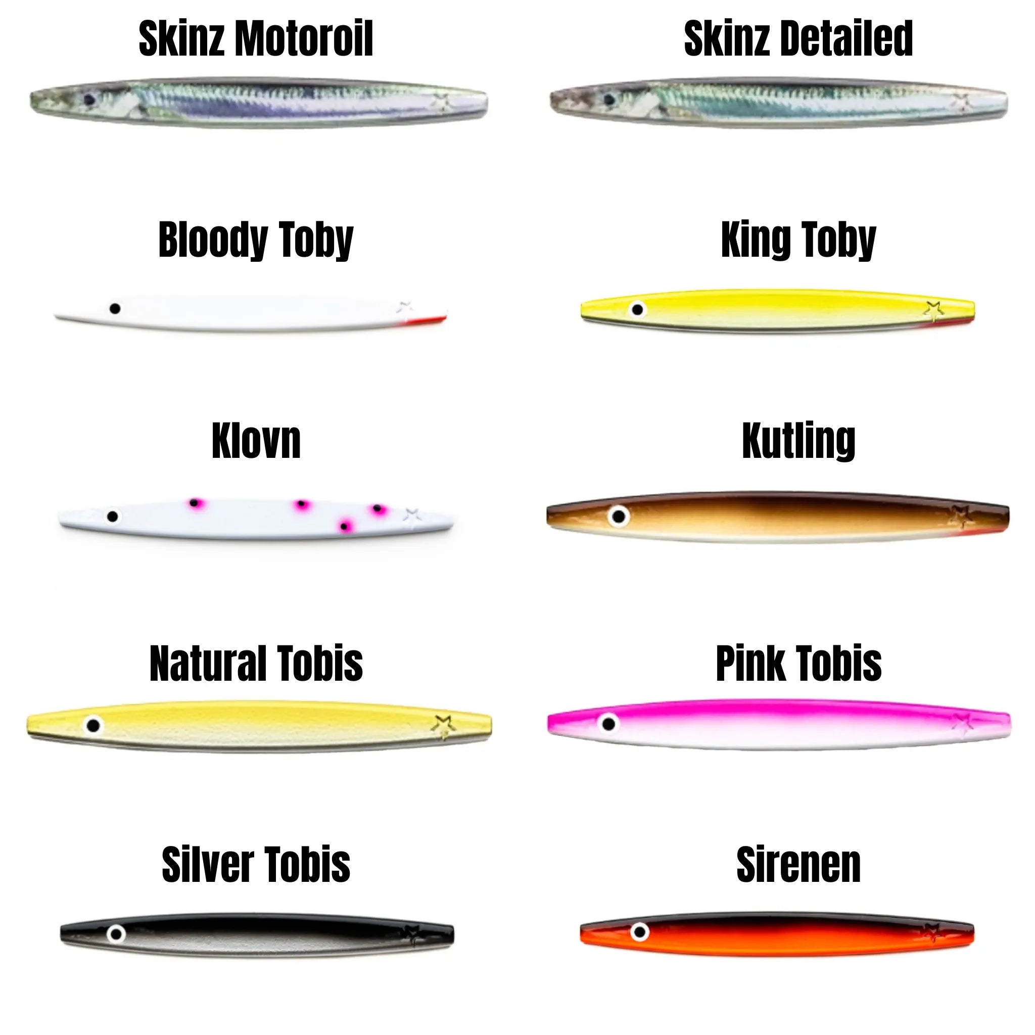 60 Lures Stikpillen Gennemløber