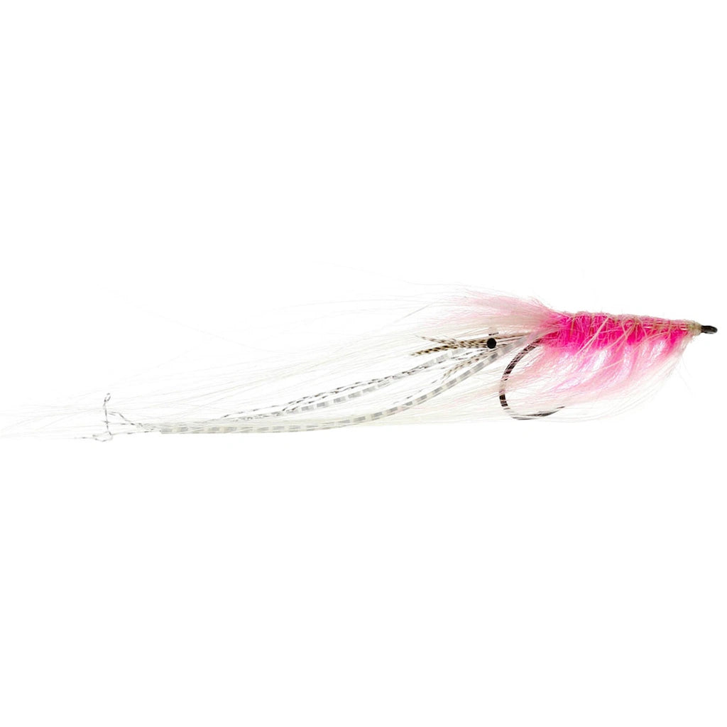 Unique Flies Pattegrisen Spey White/Pink Flexi Legs #8