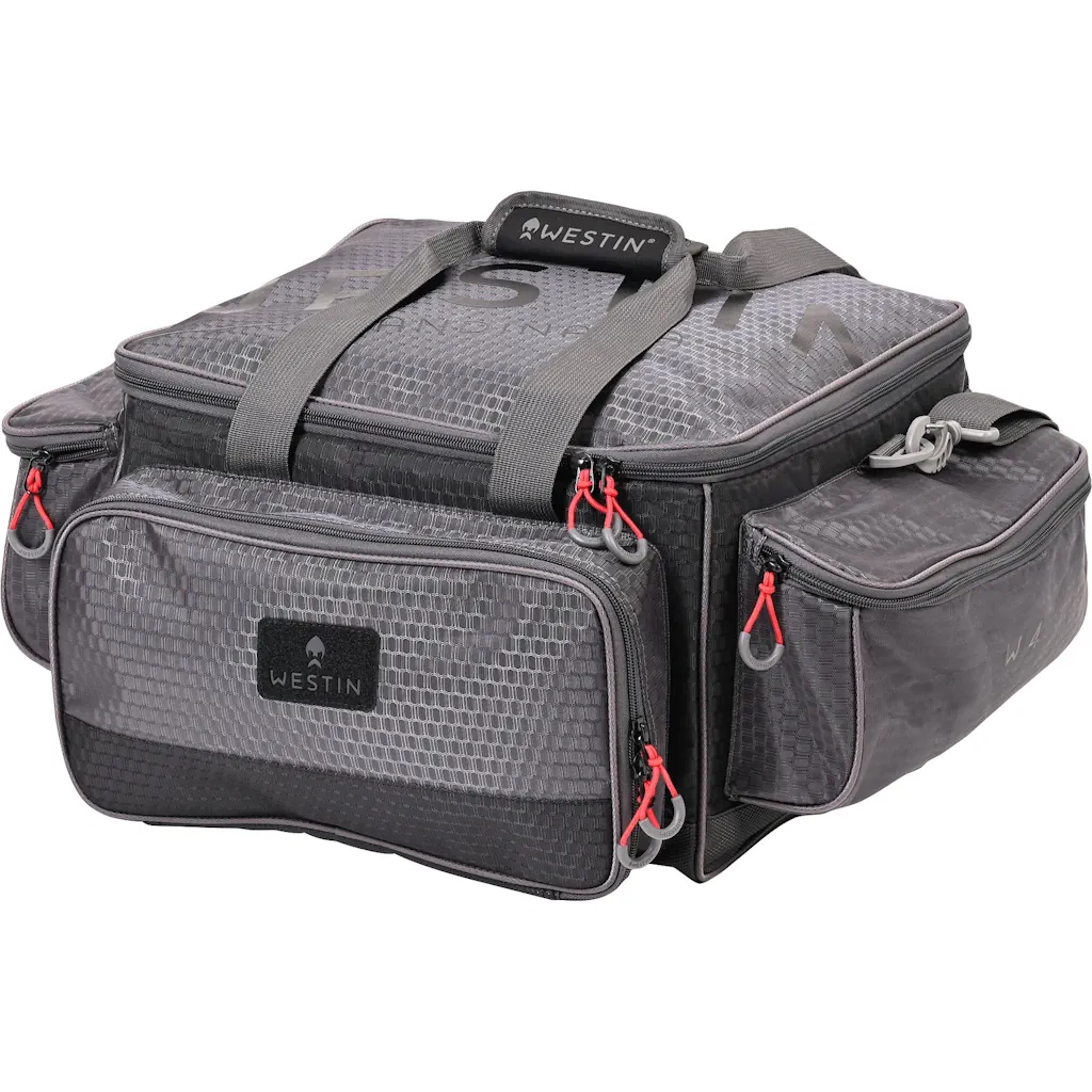 Westin W4 Jumbo Lure Loader L med 4 boxe Taske til fiskegrej